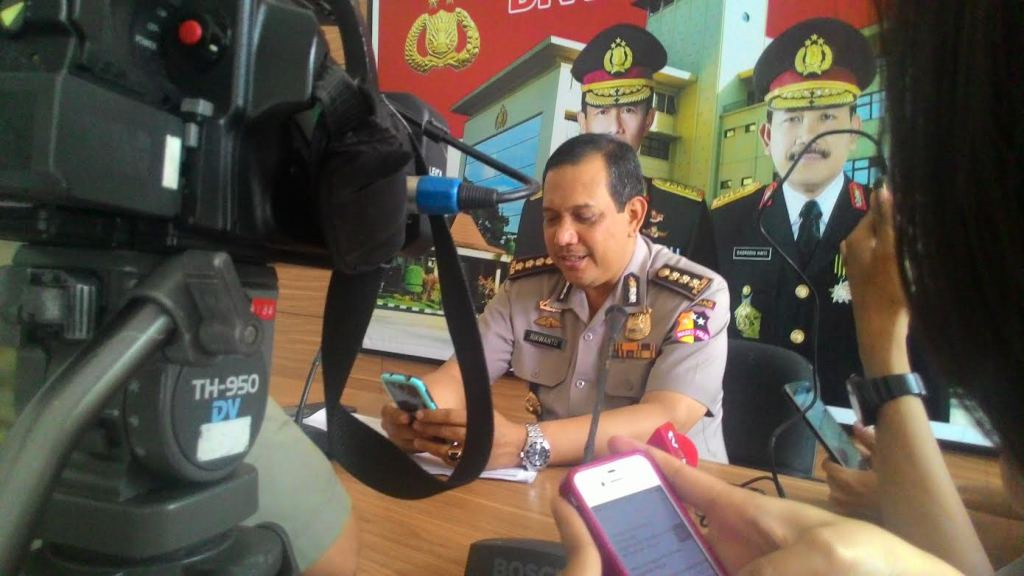  Karo Penmas Mabes Polri Kombes Rikwanto di Kejaksaan Agung, Jalan Sultan Hasanuddin, Jakarta Selatan, Jumat (25/11/2016)--Metrotvnews.com/Meilikhah