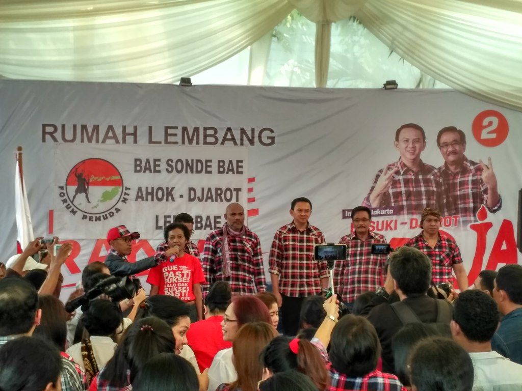 Ahok-Djarot Raih Dukungan dari Pemuda NTT di Jakarta