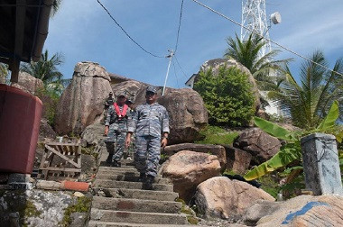 Mengintip Kesiagaan Pulau Takong Hiu Hadapi Musuh RI