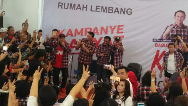 Dukungan di Rumah Lembang Membanjir, Djarot Optimistis Menang