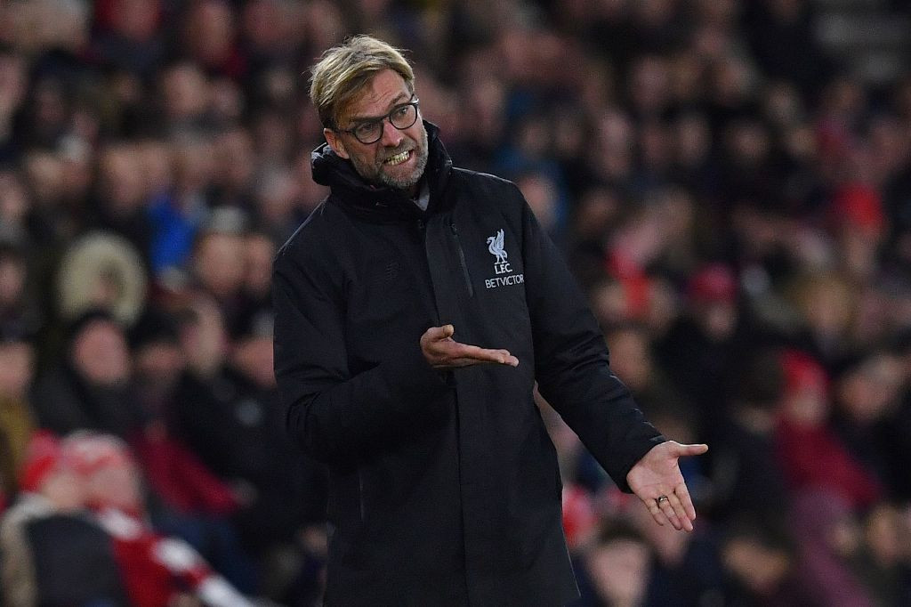 Juergen Klopp. (AFP PHOTO / BEN STANSALL)