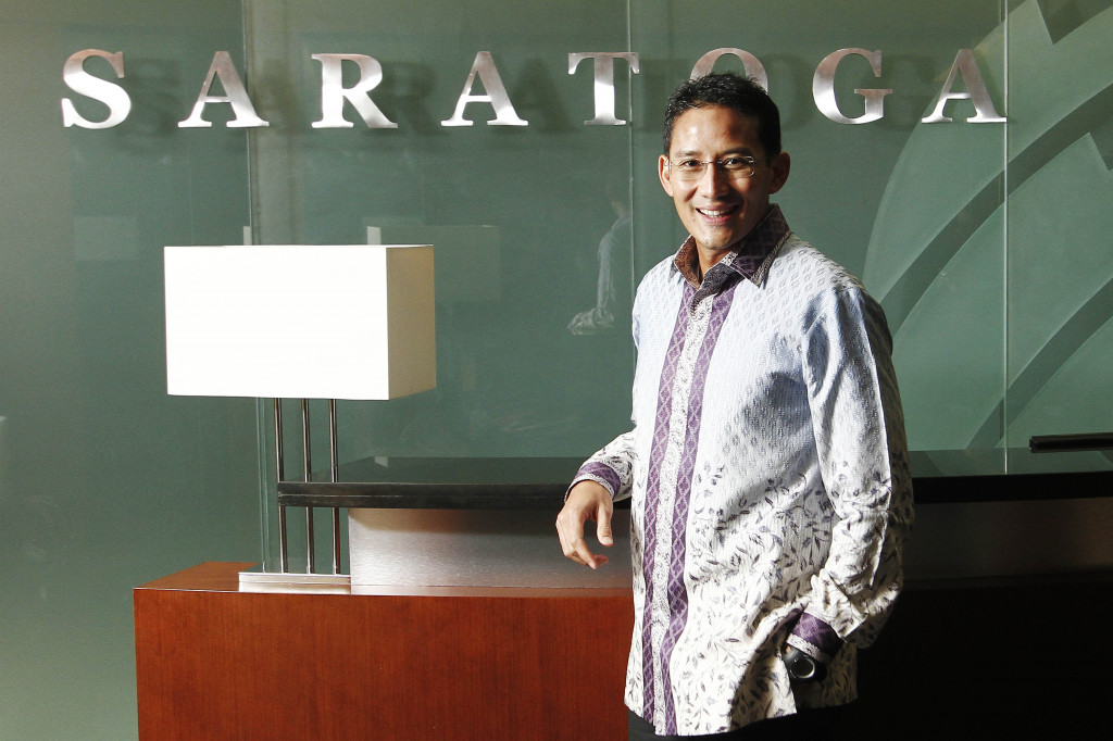 Sandiaga Uno. FOTO: MI/ANGGA YUNIAR
