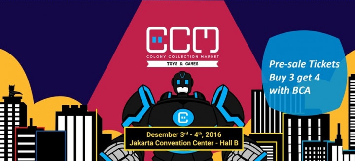 Berburu Toys & Games di Colony Collection Market 2016
