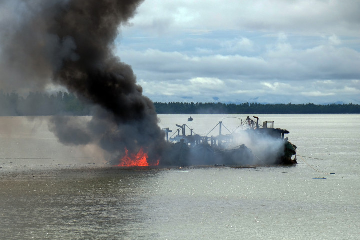 21 Kapal Asing Ditenggelamkan Selama 2016