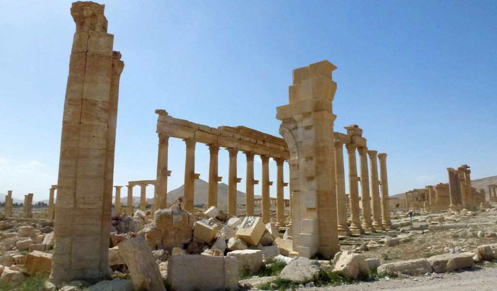 Situs bersejarah Palmyra di Suriah yang terancam hancur (Foto: AFP)