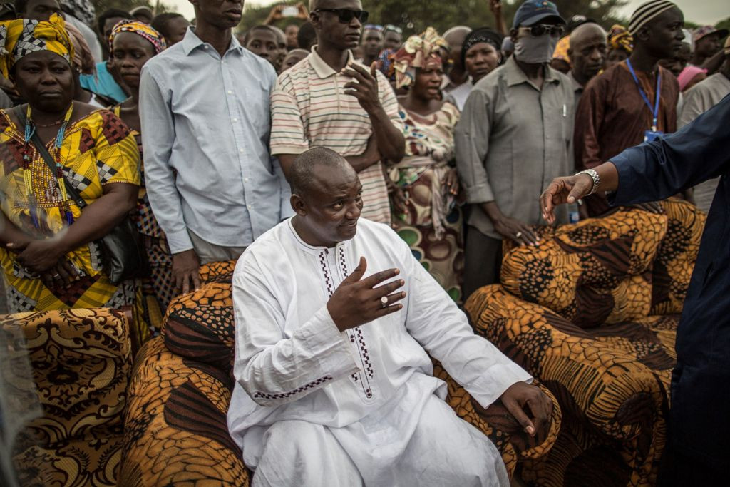 Presiden baru Gambi, Adama Barrow (Foto: AFP)