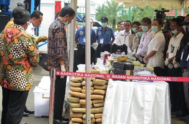 BNN Destroys 445 Kg of Meth at National Monument