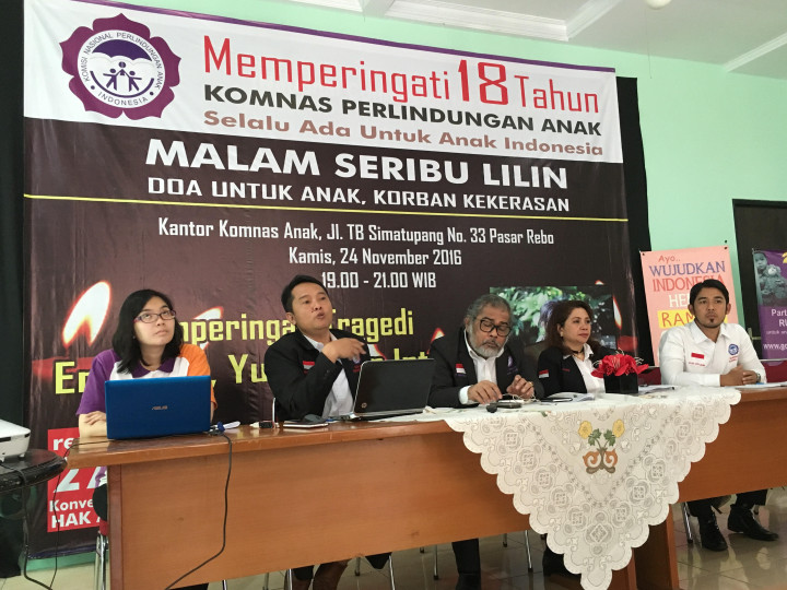 2016 Tahun Darurat Nasional Kejahatan Seksual Anak