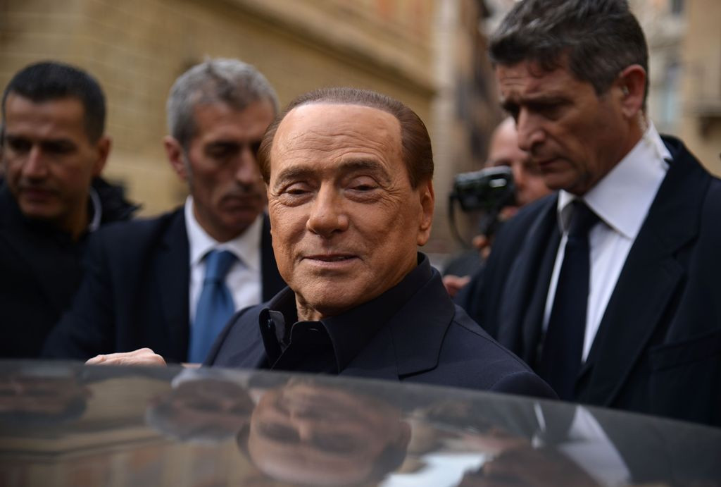 Pemilik Milan, Silvio Berlusconi (Foto: AFP)