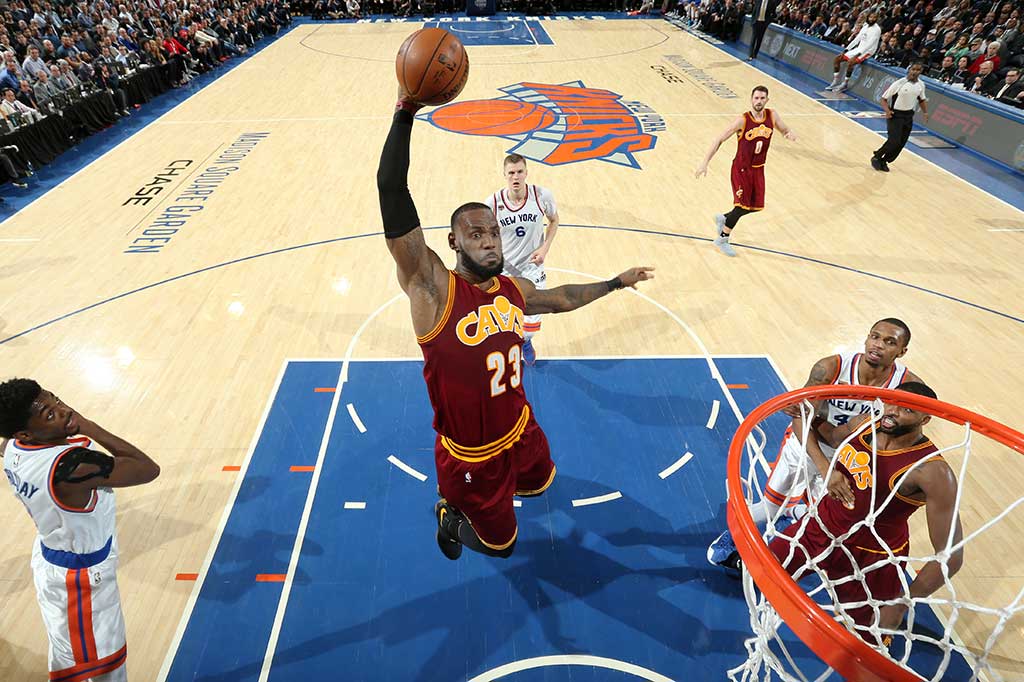 Cavaliers Tundukkan Knicks 126-94