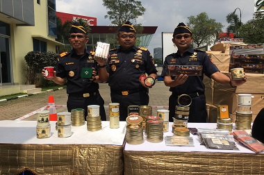 Sepanjang 2016, Bea Cukai Tangerang Tindak 52 Kasus Kepabeanan