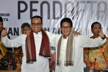 Sumbangan Dana Kampanye Anies-Sandi Capai Rp19,8 Miliar