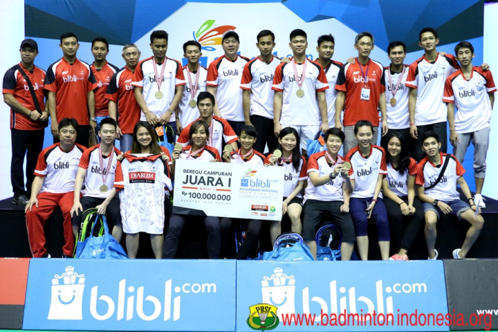 Ini Kunci Sukses Kemenangan Djarum Kudus di Final Kejurnas PBSI 2016