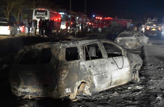 Tabrakan Truk Tangki BBM, 30 Orang Tewas di Kenya