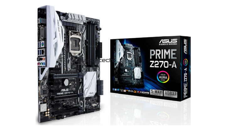ASUS PRIME Z270-A, Motherboard Anyar Kaby Lake Kelas Menengah