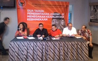 Catatan Akhir Tahun PDIP buat Jokowi-JK