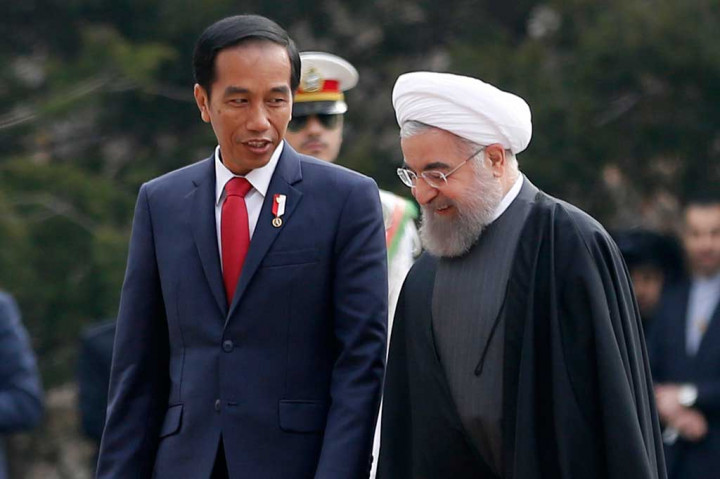 Jokowi Bertemu Presiden Iran