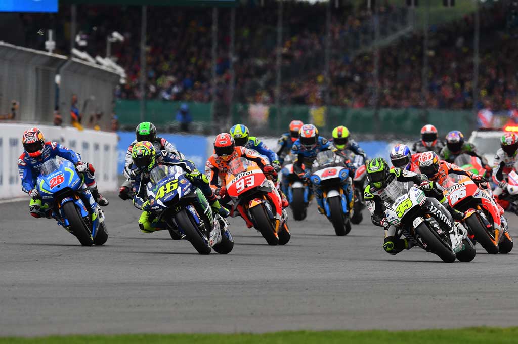 MotoGP Inggrs terpilih jadi seri paling menghibur di musim 2016. Michelin