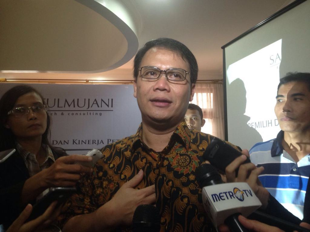 Wasekjen PDI P Ahmad Basarah--Metrotvnews.com/Desi  Angriani