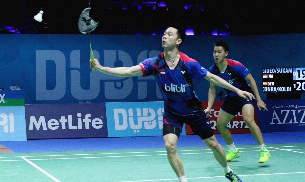 Kevin Sanjaya Sukamuljo/Marcus Fernaldi Gideon (Foto: PBSI)