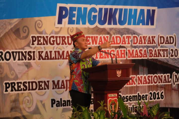 Gubernur Kalteng: Orang Dayak Tak Boleh Miskin