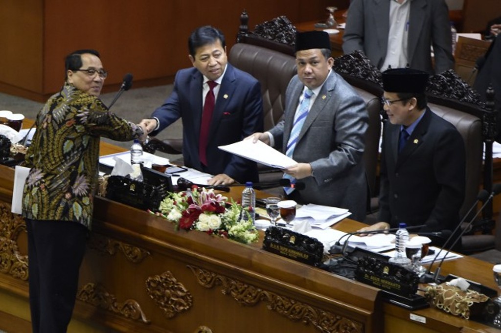 Revisi terbatas UU MD3 masuk Prolegnas prioritas. ANTARA FOTO/Puspa Perwitasari