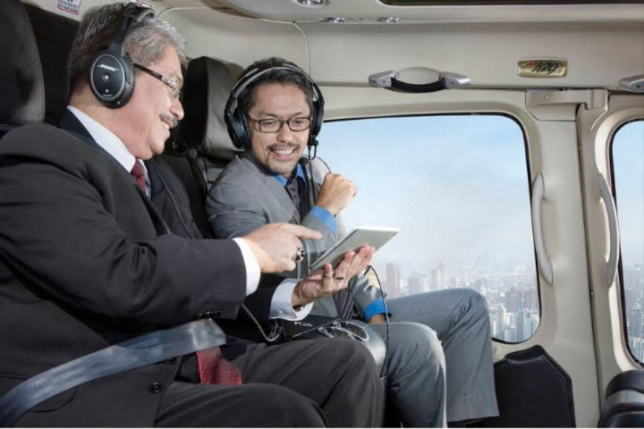 Helikopter Bisa Jadi Alternatif Transportasi Hadapi Kemacetan