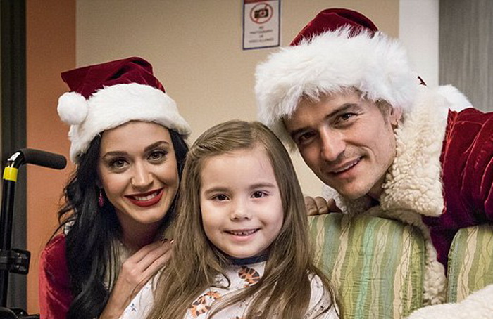 Katy Perry dan Orlando Bloom Hibur Anak-Anak di Rumah Sakit
