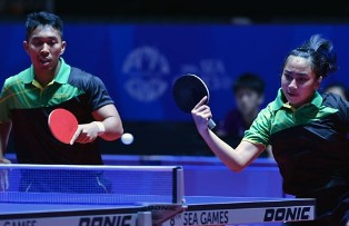 Tenis Meja Putra/Putri Takluk dari Vietnam