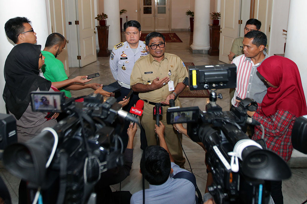 Pelaksana Tugas (Plt) Gubernur DKI Jakarta Sumarsono -- MI/Panca Syurkani