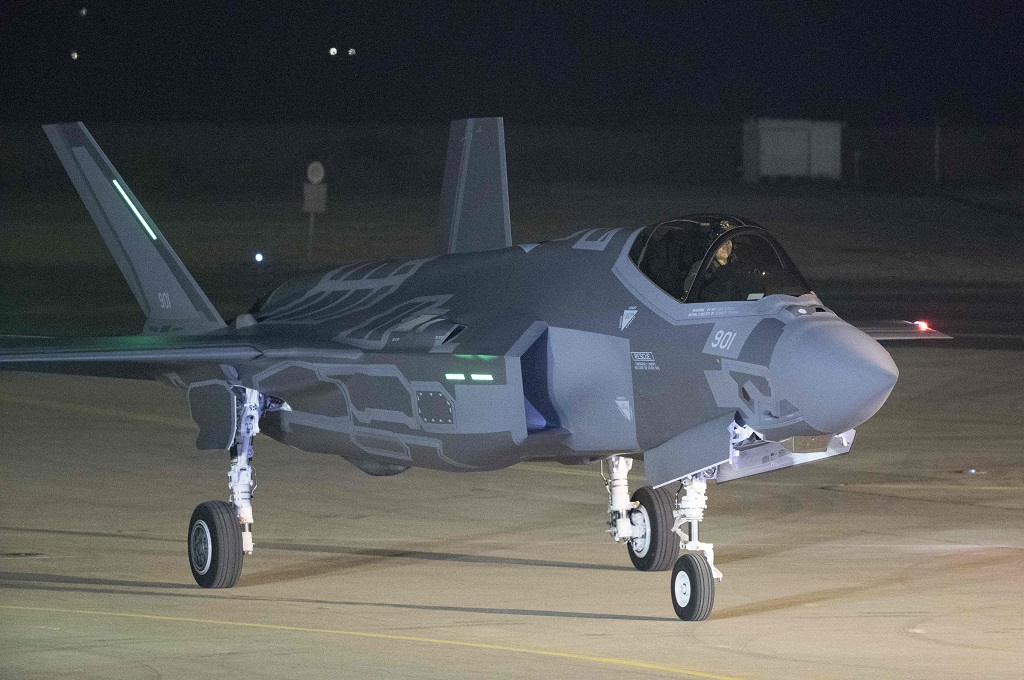Pesawat jet tempur F-35. (Foto: AFP/JACK GUEZ)