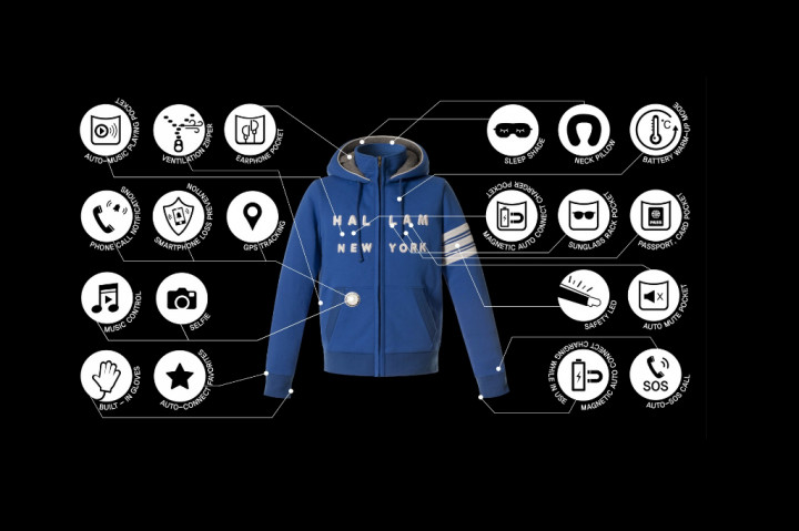 Canggih, Jaket Pintar Ini Punya 29 Fungsi