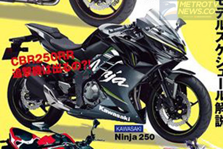Seperti Ini Sosok Kawasaki Ninja 250R Terbaru?