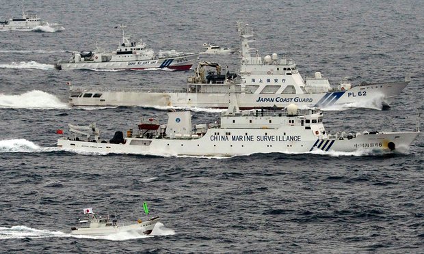 2017, Jepang Perketat Penjagaan Laut China Timur