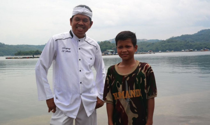 Bupati Purwakarta Angkat Bocah Putus Sekolah Jadi Koordinator Kebersihan Waduk Jatiluhur