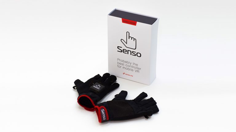 Senso, sarung tangan VR yang bisa mensimulasikan gerakan, keberadaan objek virtual, sekaligus suhunya