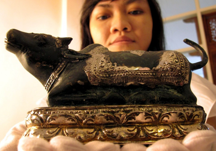 Bocah Sleman Temukan 3 Arca Ratusan Tahun