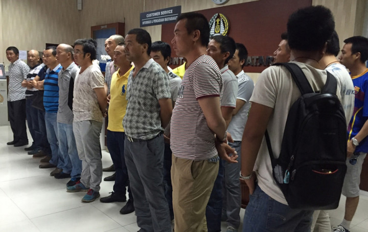 11 WN Tiongkok Terjaring Razia BNN Cilacap