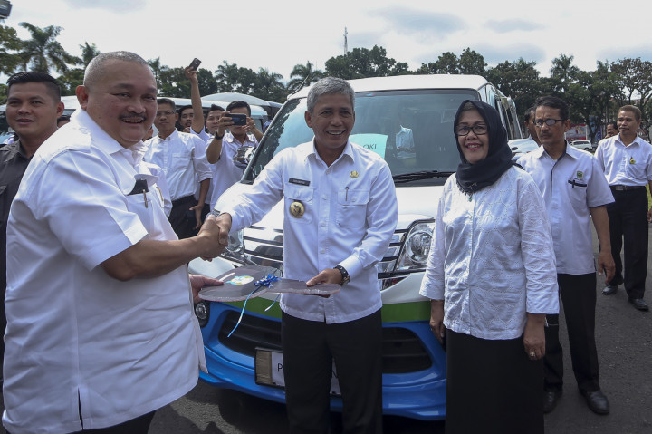 Sumsel Terima Bantuan Mobil Operasional dari Kementerian PPPA