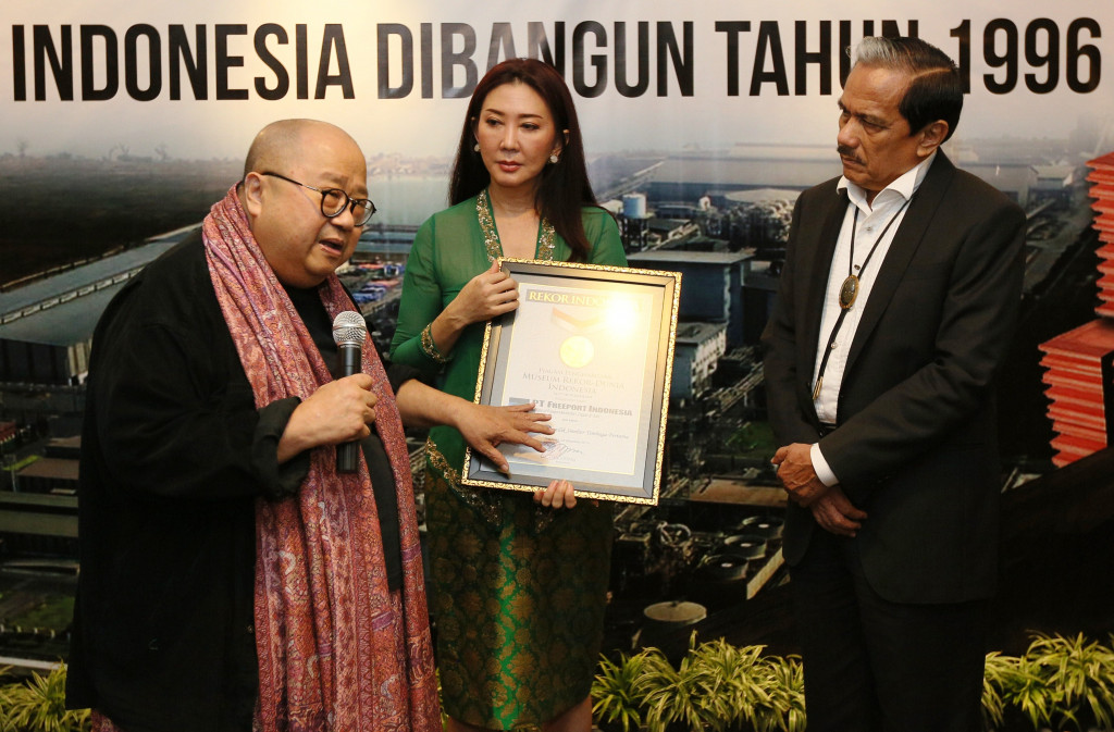 2 Rekor MURI untuk Freeport Indonesia