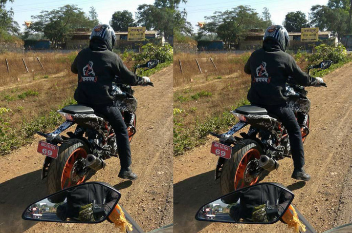 KTM Uji Coba 390 Duke di Jalanan