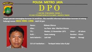 Polda Metro Jaya Sebar Foto Wajah DPO Pembunuhan di Pulomas