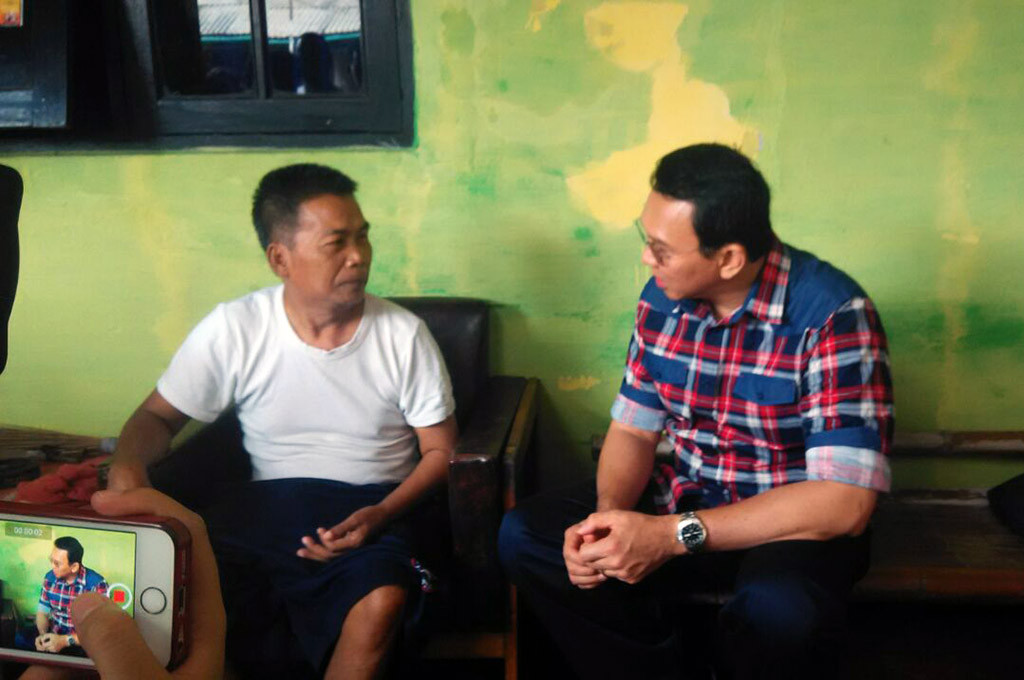 Ahok Berjanji Mengurangi Penggusuran