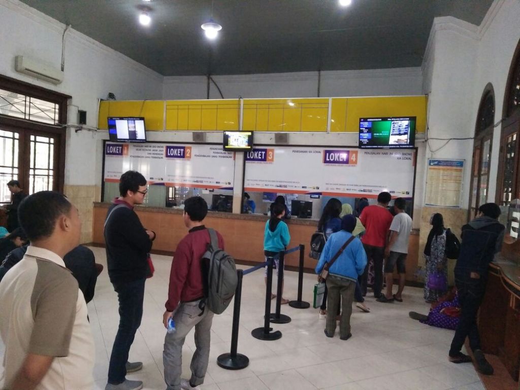 Stasiun Gubeng, Surabaya. Foto: Metrotvnews.com/Amaluddin