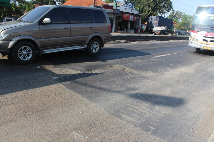 Perbaikan Jalan Nasional di Jateng Tambal Sulam