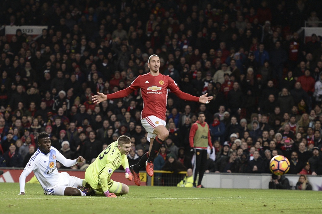 Zlatan Ibrahimovic. (Foto: AFP)