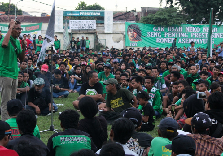 Bonek Bakal Kawal Persebaya Sampai Tuntas