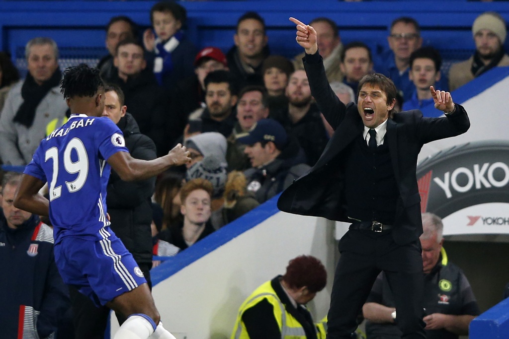 Antonio Conte. (Kanan). (Foto: AFP)