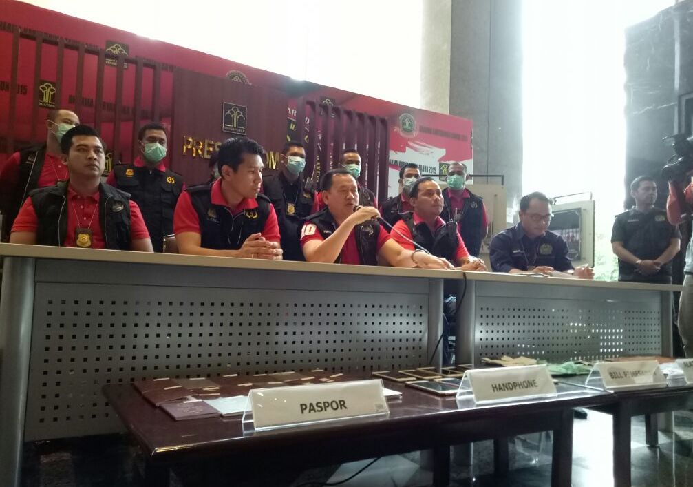 Direktur Penindakan dan Pengawasan Imigrasi Kemenkumham Yurod Saleh. Foto: MTVN/Meilikhah