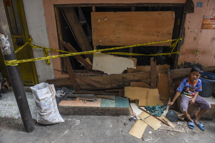 Ledakan Tabung Gas Hancurkan Sebuah Rumah di Tambora